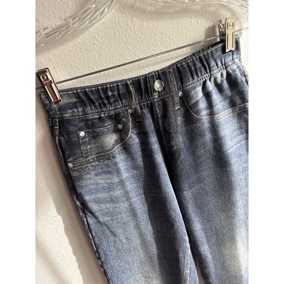 Rag & Bone Miramar Sweatpant Jeans Straight Leg Mel Medium Wash Denim Blue XS - Picture 3 of 8